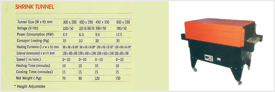 Shrink Packing Machine 